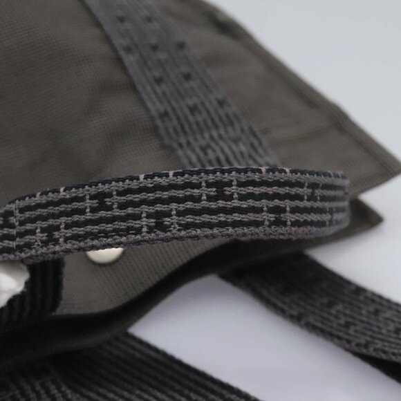 HERMES Herbag A Dos PM Backpack Canvas Gray Auth BD163 - Picture 8 of 15